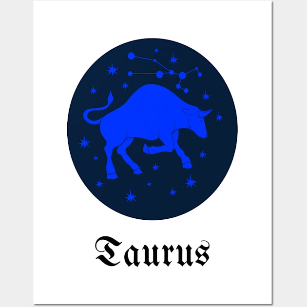 TAURUS HOROSCOPE Wall Art by Top To Bottom